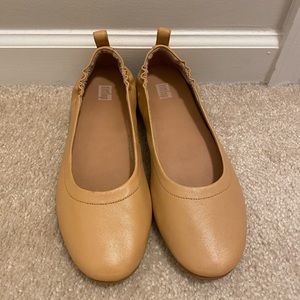 FitFlop Allegro Leather Ballet Flats Sz 8